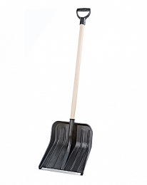 Shovel with handle Lux, black