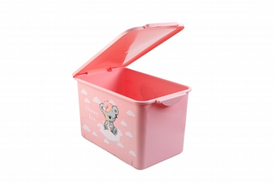 Container für Spielsachen Mommy love, light pink