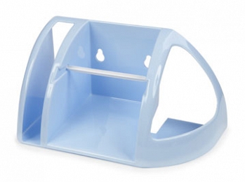 Shelf for toilet, light blue