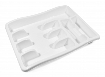 Cutlery tray Magic, snow-white