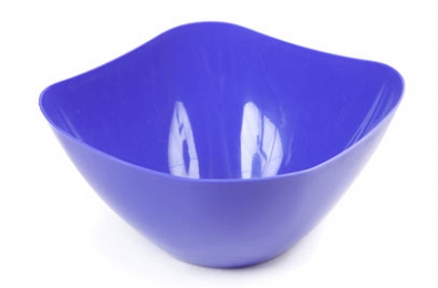 Salad bowl Funny 3 L, azure-blue