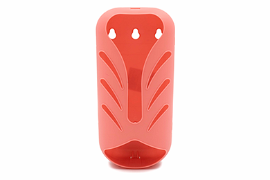 Holder for bags "Krita", coral