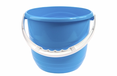 Bucket "Practic" 10 L, blue lagoon