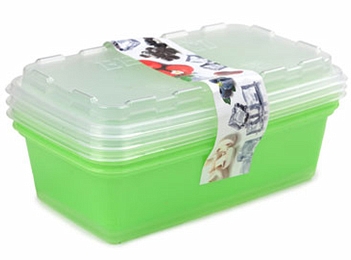 Set of freezing containers Zip, kiwi