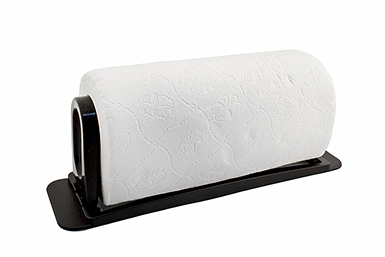 Holder for paper towels, black