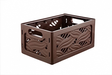 Basket Flavia 240x160x110 mm, chocolate