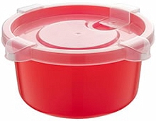 Container for microwave Bon Appetit 0,35 L, rose