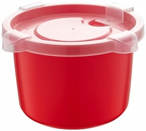 Container for microwave Bon Appetit 0,5 L, rose