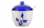Sugar Bowl Viola, blue translucent