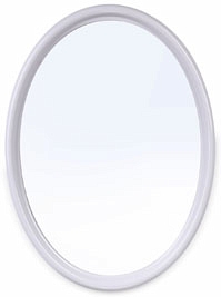 Miroir Sonata, marbre blanc