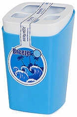 Подставка для зубных щеток Breeze, голубая лагуна 