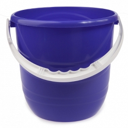 Bucket "Practic" 12 L, azure-blue