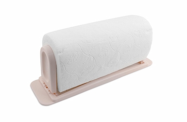 Support pour serviettes en papier avec une serviette , crème