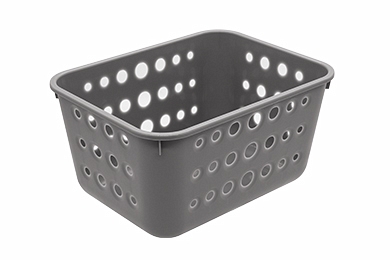 Basket "Donna M", smoky gray