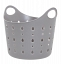 Basket "CubaLibra" 5 L, smoky gray