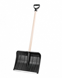 Shovel with handle Maxi, black