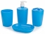 Набор аксессуаров для ванной комнаты Aqua, голубая лагуна 