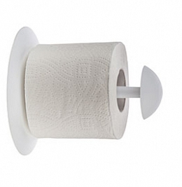 Toilet paper holder Aqua, snow-white