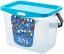 Container for toys "Toys" 6 L, blue lagoon