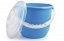 Bucket "Practic lux" 12 L, blue lagoon